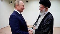Treffen zwischen Wladimir Putin und Ali Khamenei in Teheran, Iran, 19. Juli 2022