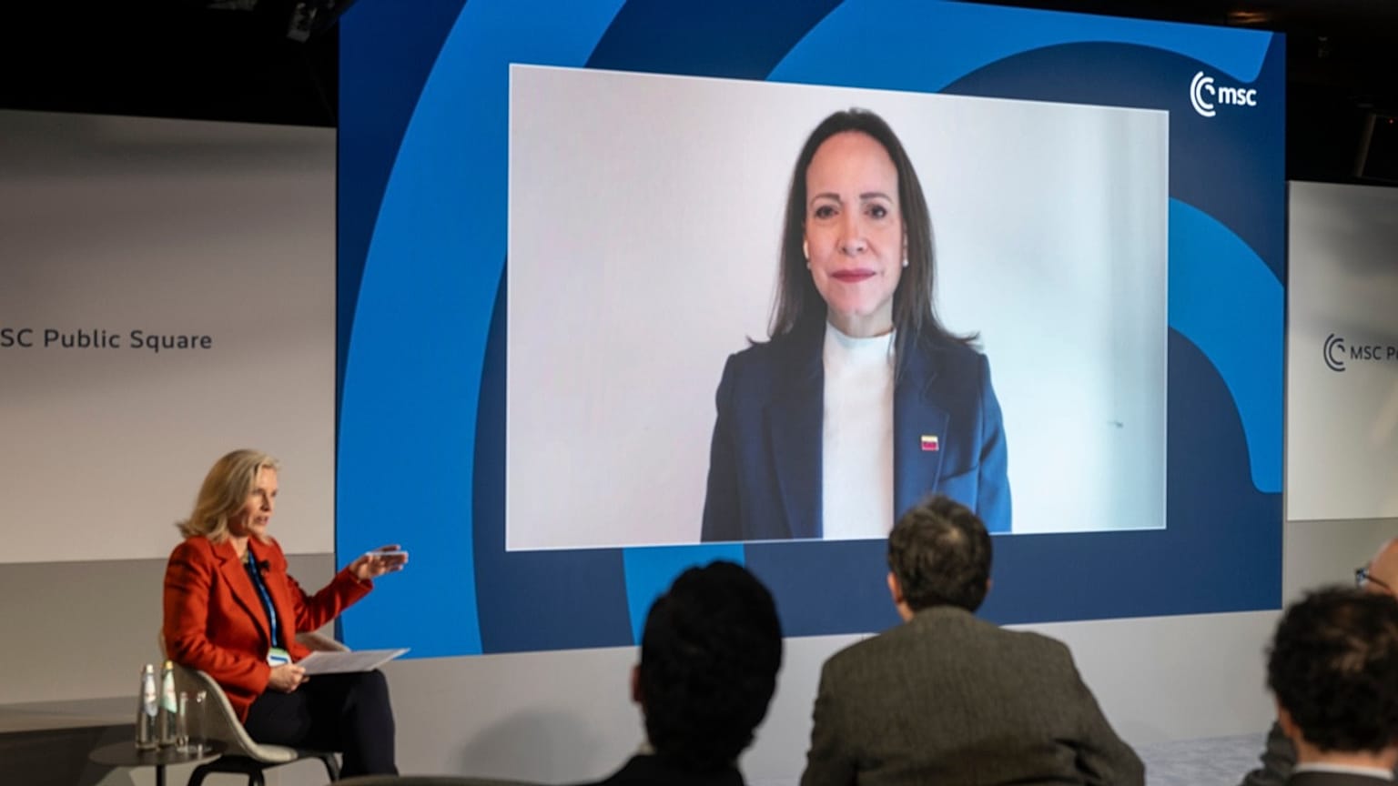 María Corina Machado en la Conferencia de Seguridad de Múnich 2026, imagen de archivo
