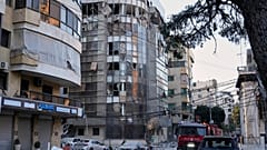 Beirut nach einem israelischen Luftangriff, 2. März 2026.
