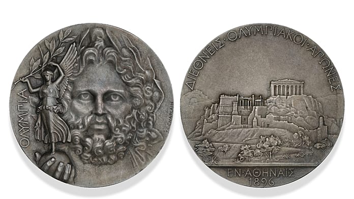 'A rare crown jewel': World's first modern Olympic medal fetches €120,000 at auction