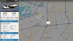 The first flight from Abu Dhabi since Iran attacks began has taken off
