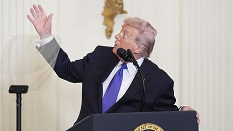 دونالد ترامپ، رئیس جمهوری آمریکا