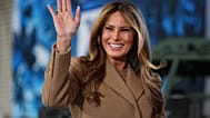 Melania Trump, ABD Başkanı Donald Trump'ın Kuzey Carolina'da asker aileleriyle bir araya geldiği etkinlikte, 13 Şubat 2026