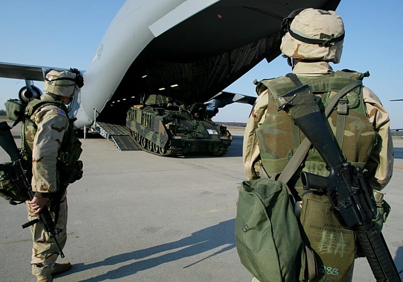 Base aerea di Ramstein, in Germania