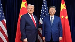 Trump és Hszi 2025-ben, Dél-Koreában