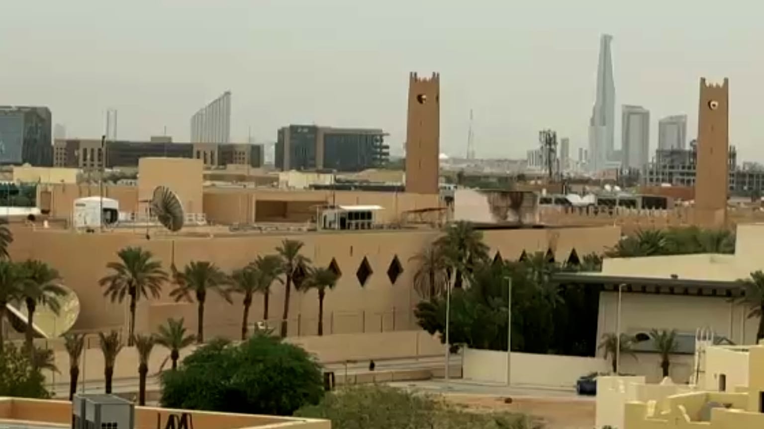 US embassy in Saudi capital after drone attack