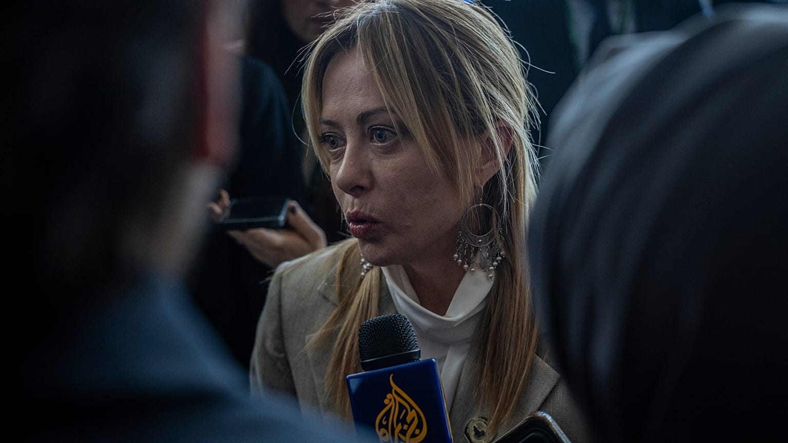 La presidente del Consiglio, e leader di Fratelli d'Italia, Giorgia Meloni