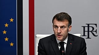 Emmanuel Macron à l'Élysée le 28 février 2026.