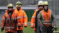 File - Steel workers walk to the main factory of struggling steel producer Thyssenkrupp in Germany. 4 February 2025.