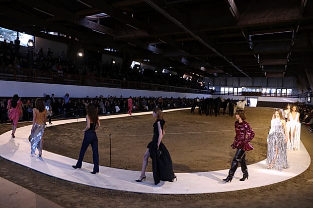 Gabon fashion designer brings traditional raffia to Paris runways