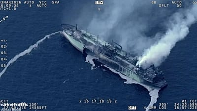 El buque metanero ruso Arctic Metagaz choca frente a las costas de Malta