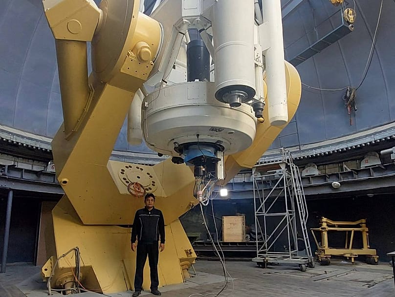 Obserwatorium Majdanak, teleskop użyty w testach misji DART