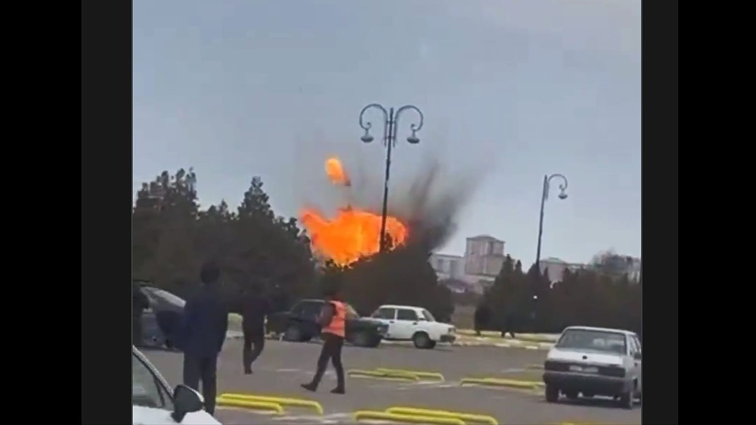 Pillanatkép a robbanásról