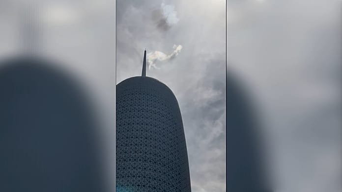 Explosions heard above Doha as Euronews journalists report air defence intercepts