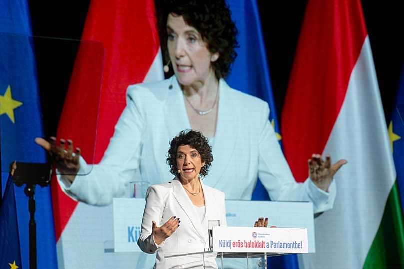 Dobrev Klára, a Demokratikus Koalíció elnöke