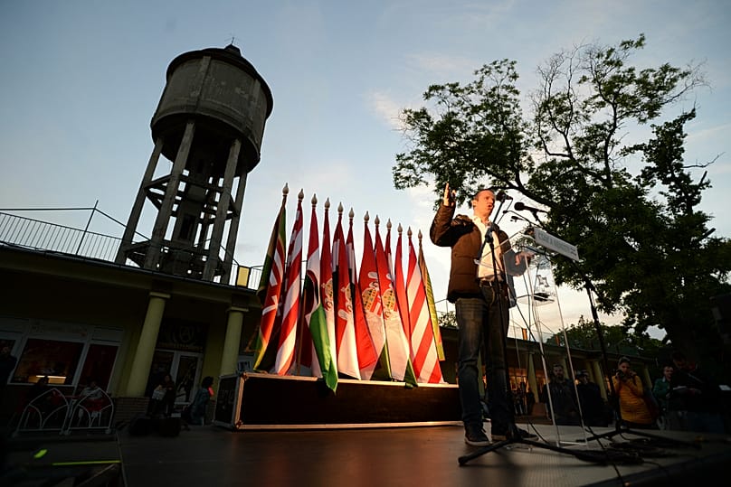 Toroczkai László, a Mi Hazánk Mozgalom elnöke