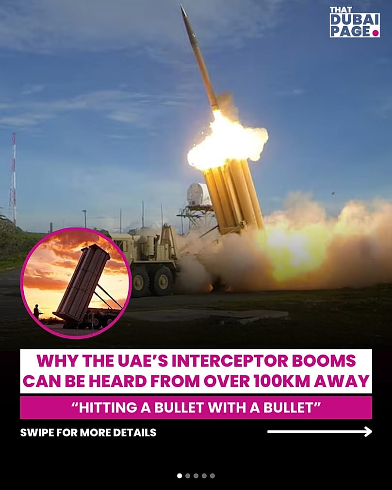 Η σελίδα κοινωνικής δικτύωσης με έδρα τα ΗΑΕ, That Dubai Page, εξηγεί την επιστήμη πίσω από τους κρότους που ακούγονται σε όλη τη χώρα.