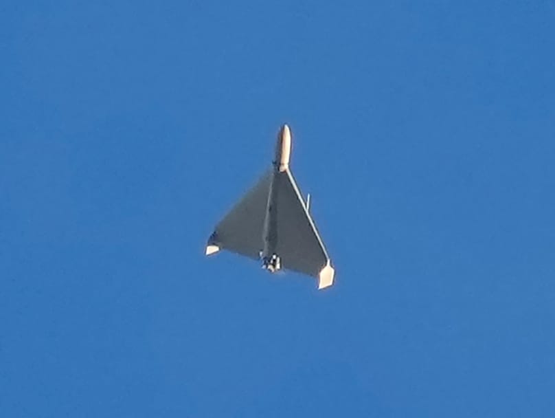 Το ιρανικό Shahed-131, κοινώς γνωστό ως "Drone αυτοκτονίας", έχει σχεδιαστεί για να συντρίβεται απευθείας στους στόχους του.