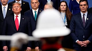 Donald Trump y Pedro Sánchez.