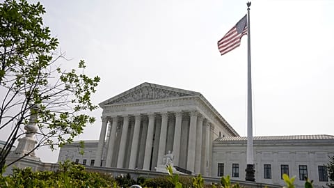 FILE: The US Supreme Court in Washington, 30 June 2023