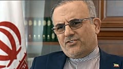 Der iranische Botschafter in Portugal, Majid Tafreshi