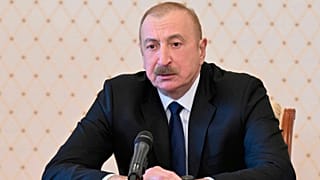 Azerbaijan's President Ilham Aliyev chairs a Security Council meeting in Baku, 5 March 2026