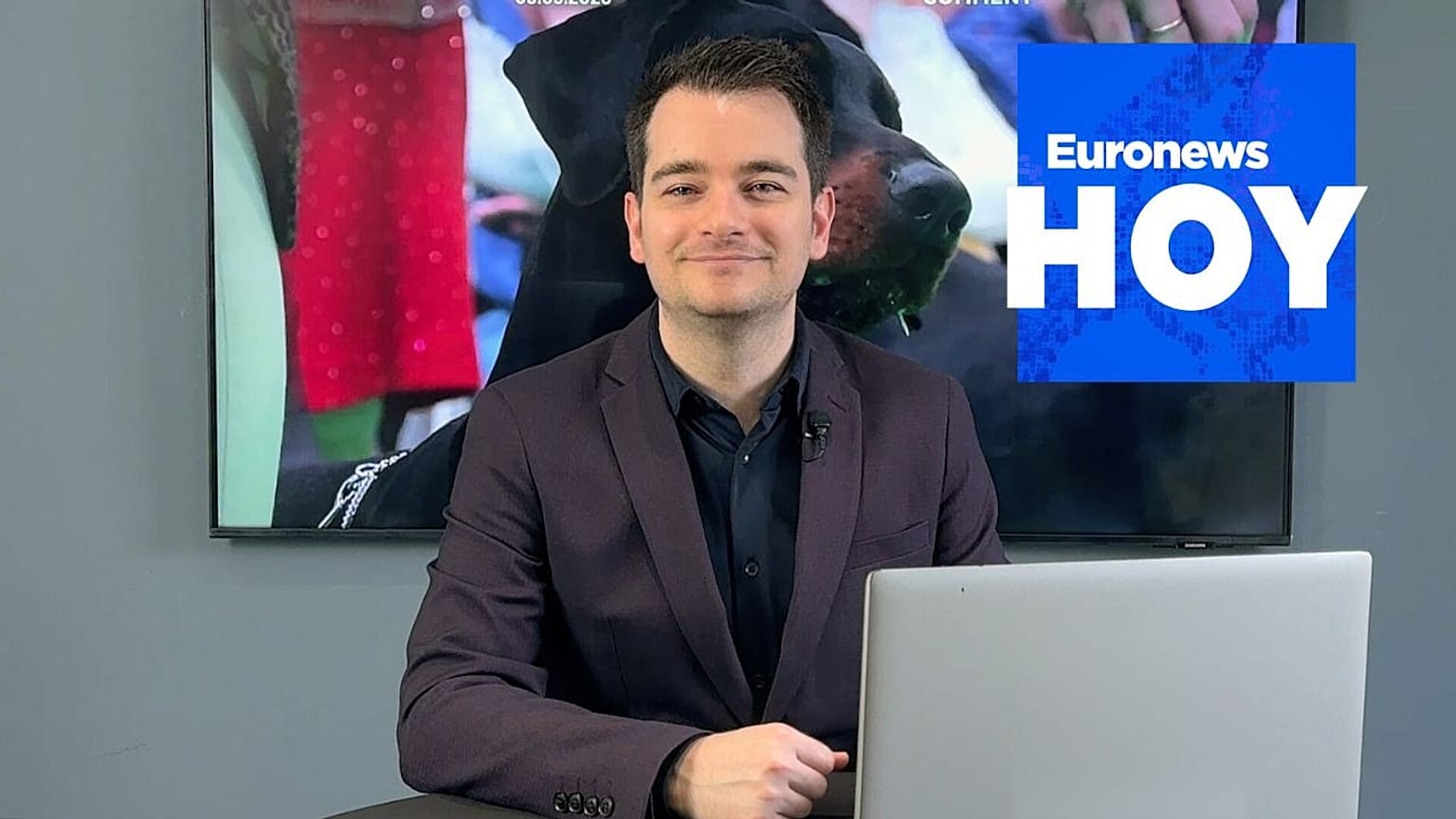 Juan Carlos de Santos, presentador de Euronews Hoy