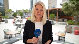 Jane Witherspoon reporting from Dubai