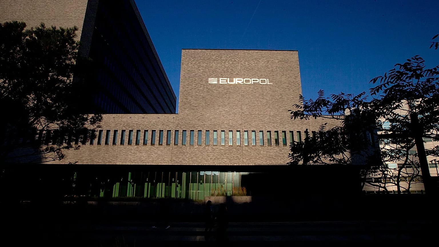 Europol headquarters in The Hague, Netherlands.