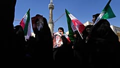مظاهرة داعمة للنظام في طهران