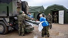 Ein Teil der Medic Quadriga-Übung in Litauen