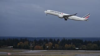 Un appareil de la compagnie aérienne Air France au décollage, le 6 novembre, 2025.