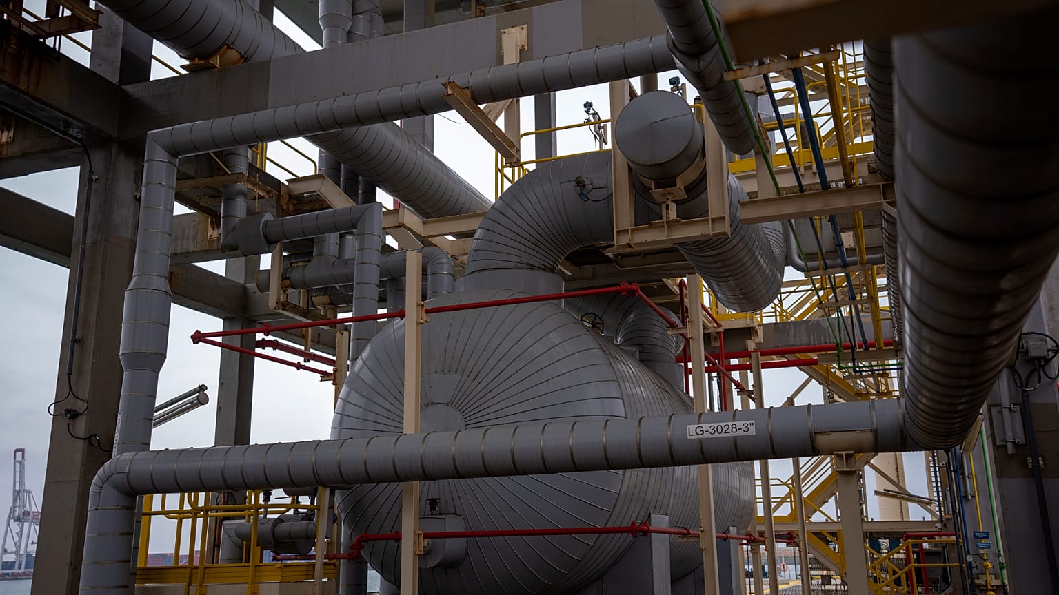 Illusztráció: gázterminál