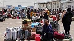 UNHCR - afgán menekülők egy korábbi felvételen
