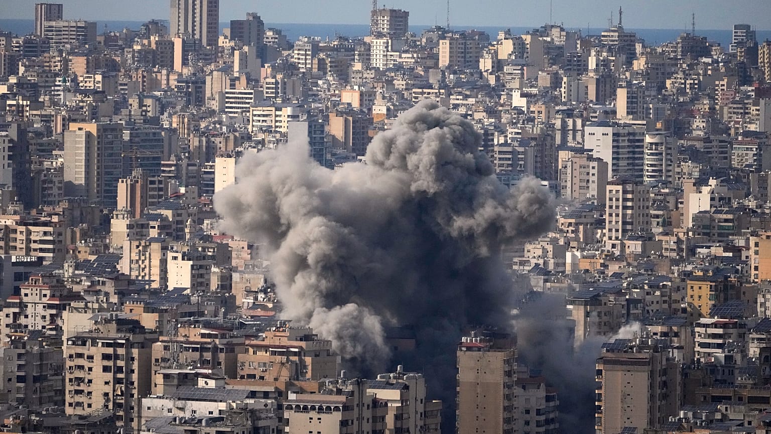 حمله هوایی اسرائیل به جنوب بیروت