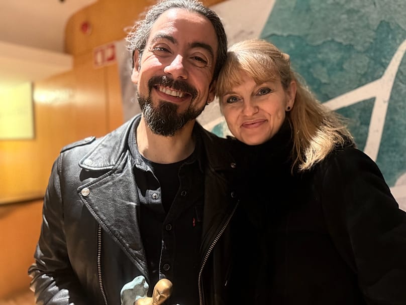 Luis Rosales e Marina Anna Eich conheceram-se no Fantasporto