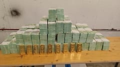 Az ukrán pénzszállítóktól csütörtökön elkobzott szállítmány