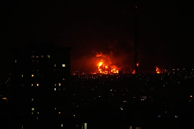 Szombat hajnali izraeli légicsapás Teherán ellen