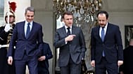 FOTO: Mitsotakis - Macron - Christodoulides