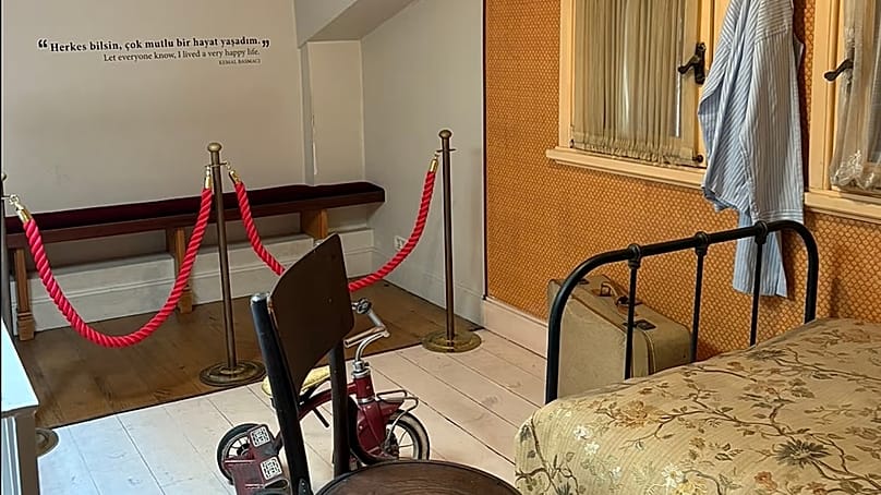 Masumiyet Müzesi'nin baş kahramanı Kemal Basmacı'nın ömrünün son demlerini yaşadığı oda.