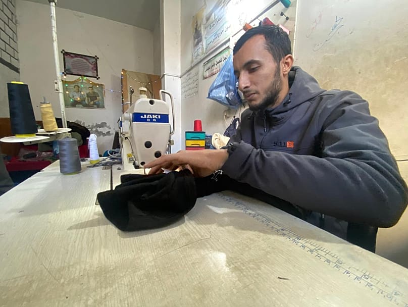 بهجت إسماعيل خياط من مخيّم المغازي في غزة