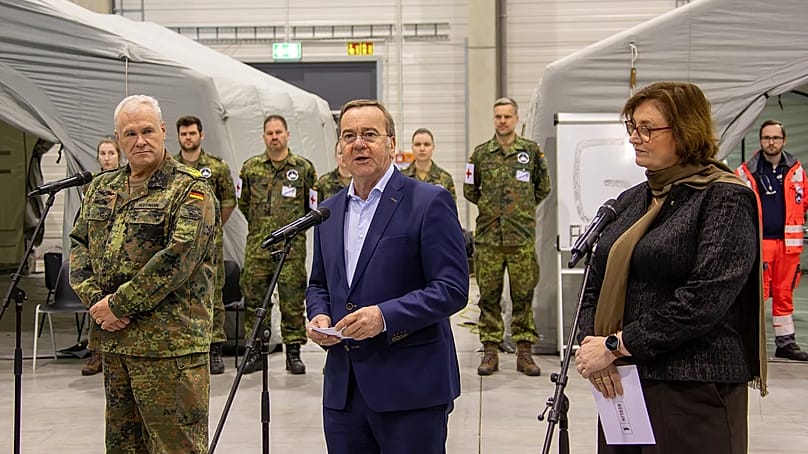 Pistorius bei der Medic Quadriga-Übung, 6. März 2026