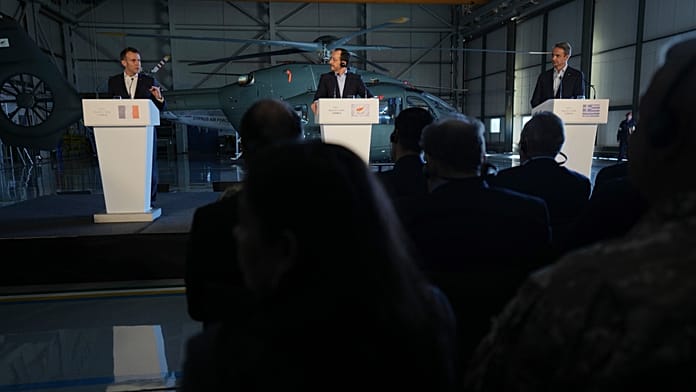 Trilateral meeting in Paphos: 'Any attack on Cyprus is an attack on Europe'