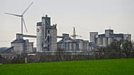A cement production plant in Beckum, Germany.