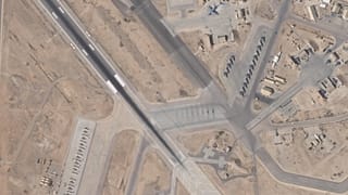 تصاویر هوایی واقعی از پایگاه آمریکا در اردن