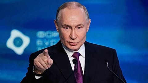 Russian President Vladimir Putin.