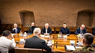 Orbán Viktor miniszterelnök a védelmi és az energiabiztonsági tanács ülésén 2026. március 9-én