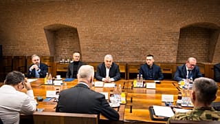 Orbán Viktor miniszterelnök a védelmi és az energiabiztonsági tanács ülésén 2026. március 9-én