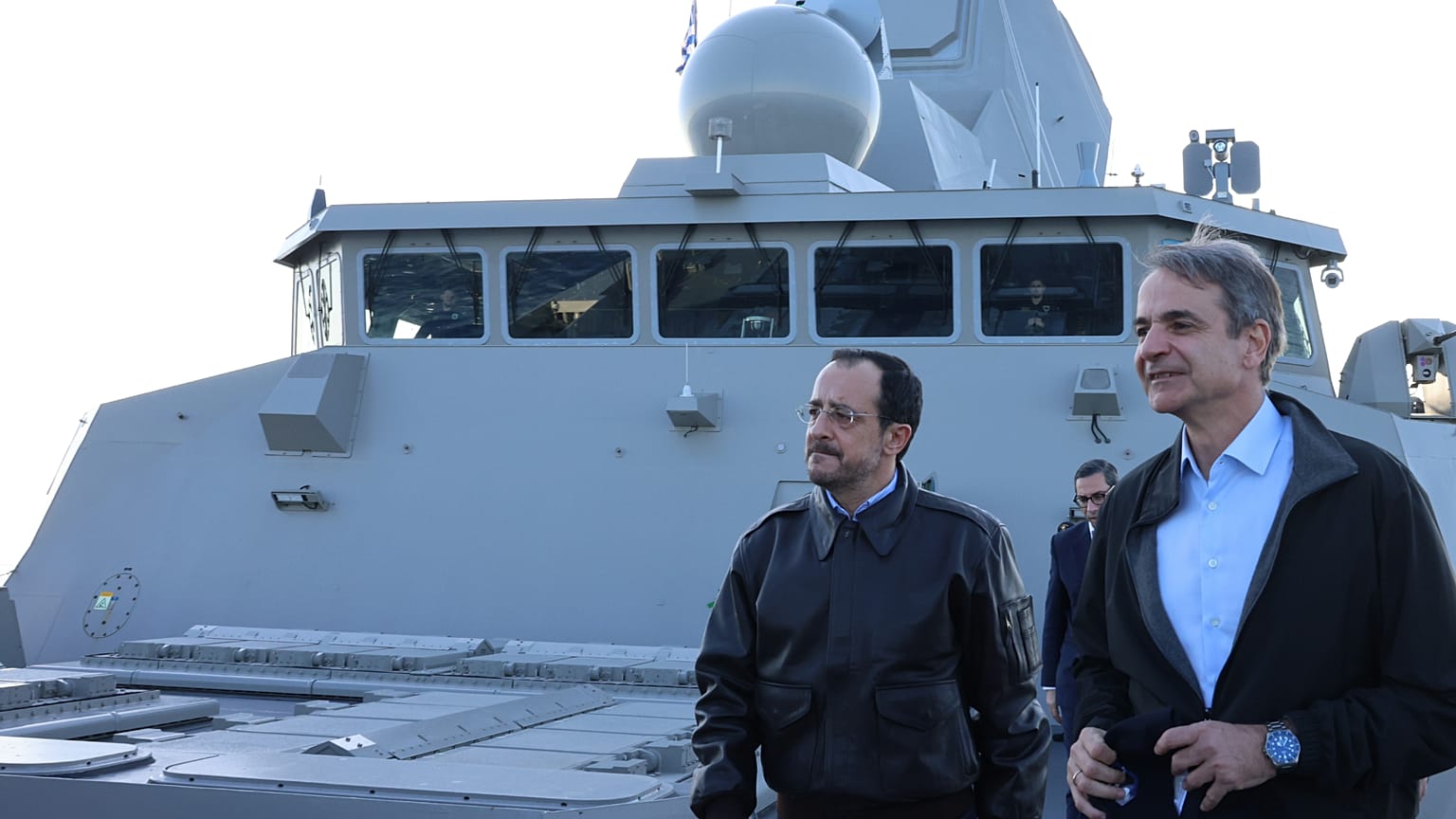 Νίκος Χριστοδουλίδης - Κυριάκος Μητσοτάκης