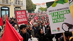 Greve geral contra proposta de reforma laboral do governo português, Lisboa, quinta-feira, 11 de dezembro de 2025
